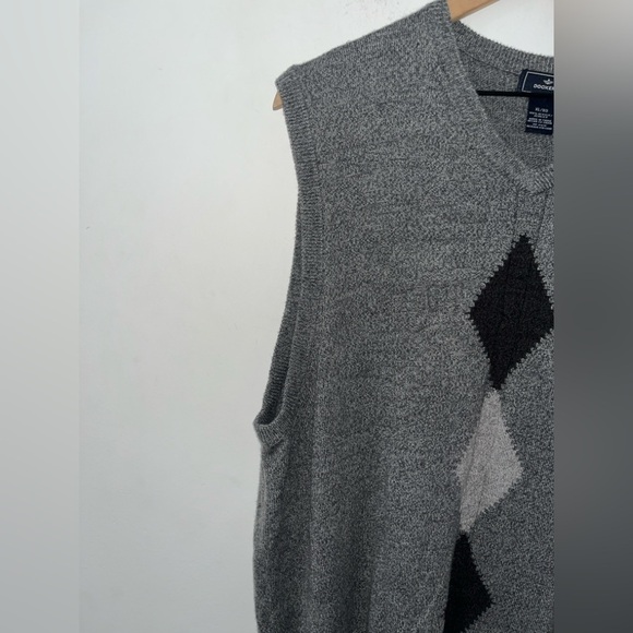 DOCKERS Gray Sweater Vest Size XL - Picture 3 of 6